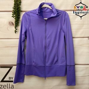 Z By Zella Activewear Dare Me Purple Jacket M